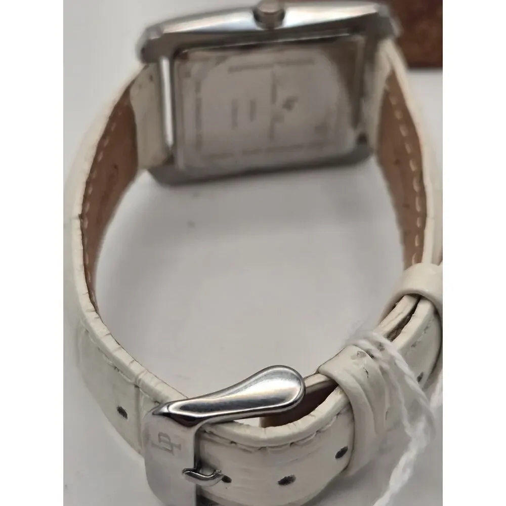 Lucien Piccard Lady's Coca White Dial Crystal Watch